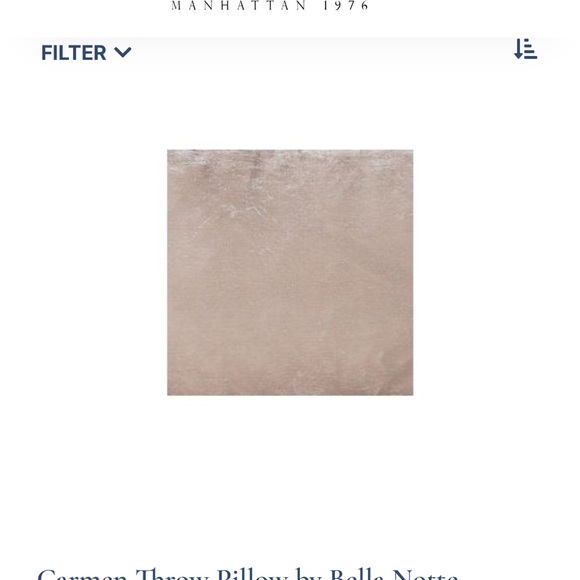 Bella Notte Blush Ruffled Bolster Cover - Picture 3 of 5